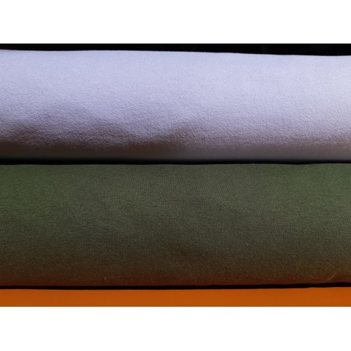 Bavlnená teplákovina š. 190cm jemne fialová (Jemne Fialová )
