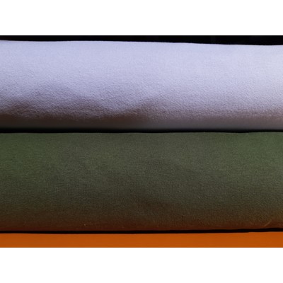Bavlnená teplákovina š. 190cm jemne fialová (Jemne Fialová )