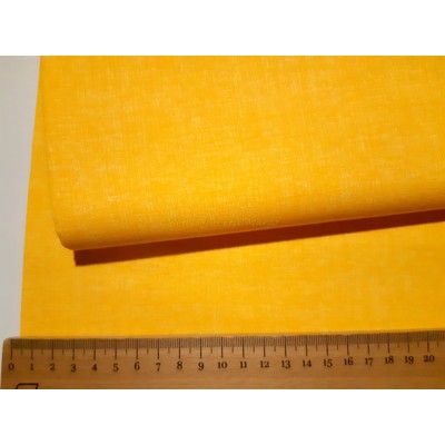 Bavlnené plátno bavlna režná (režná oranžová svetlá)
