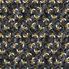 Dizajnérska bavlna platno včielky med plásty včelár (Včielky čierne)