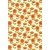 Dizajnérska bavlna plátno jeseň kvety