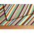 Dizajnérska bavlna plátno farebný prúžok šikmý