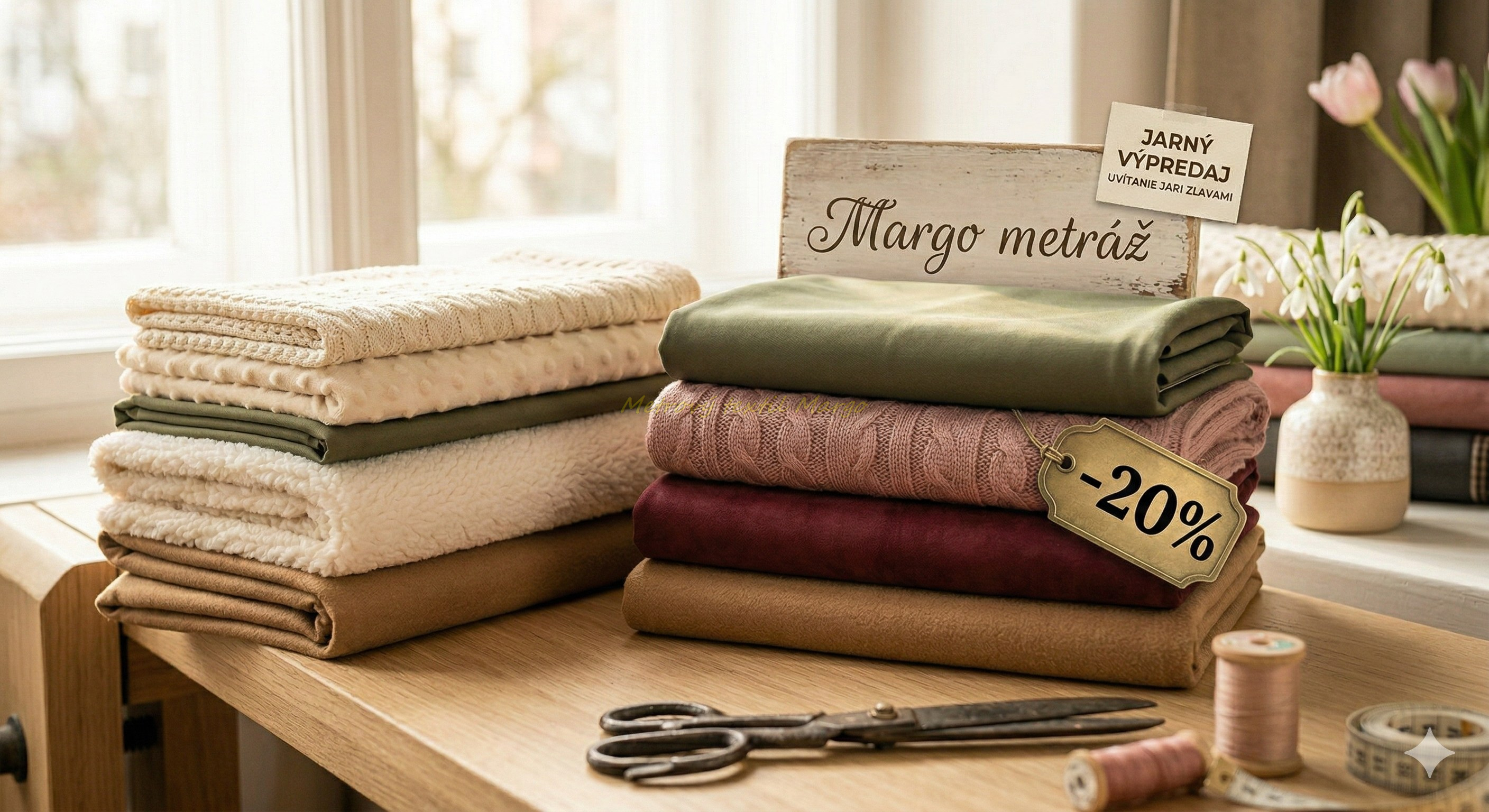 Jarný výpredaj -20% (Prechodné látky)