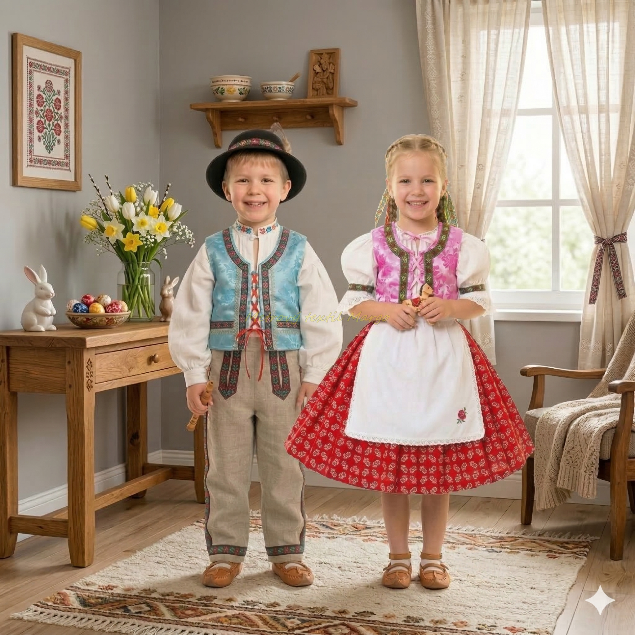 Folklórne oblečenie na Veľkú noc