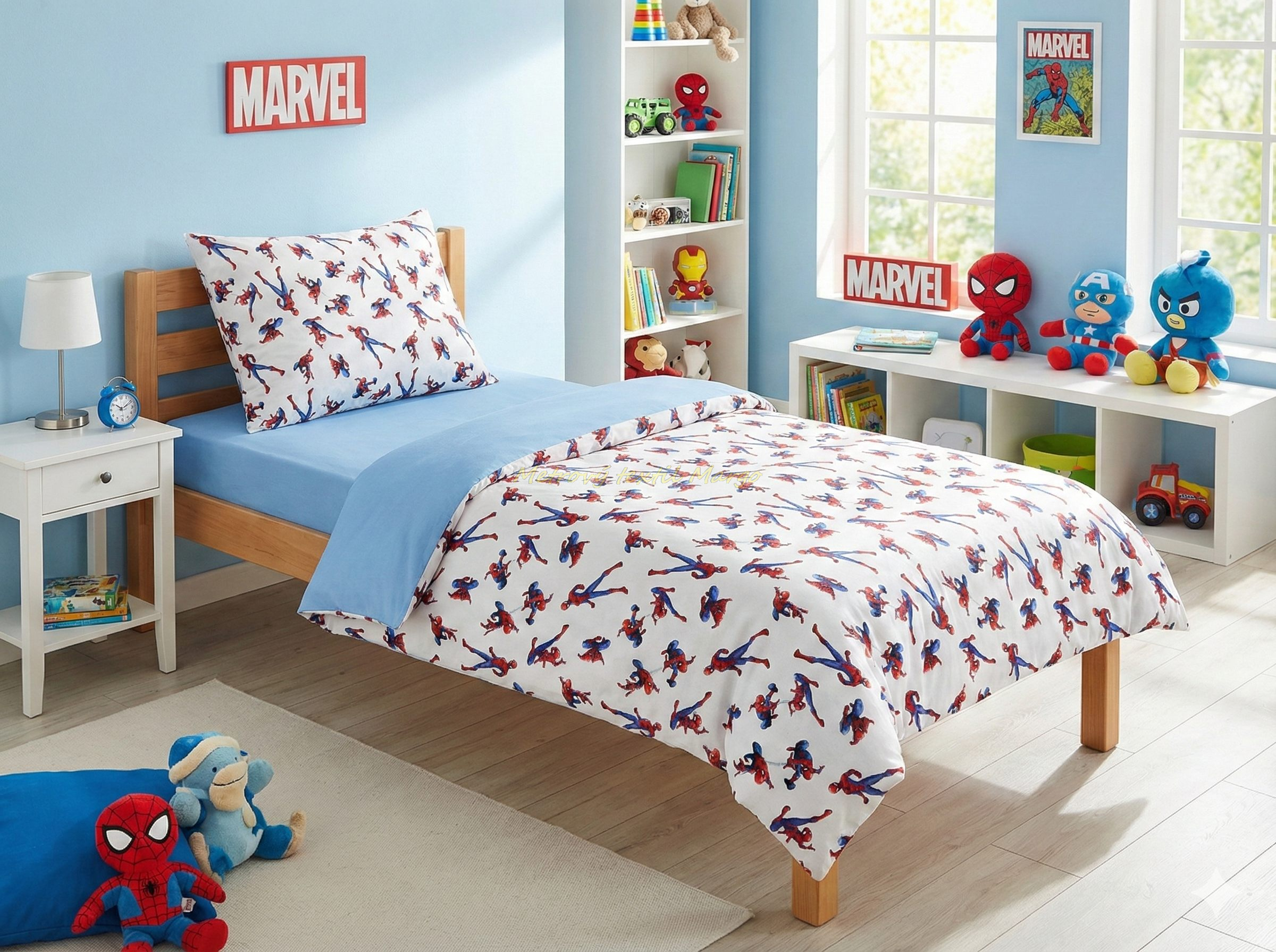 návliečky Spider-man Marvel 100% bavlna vankúš a paplón