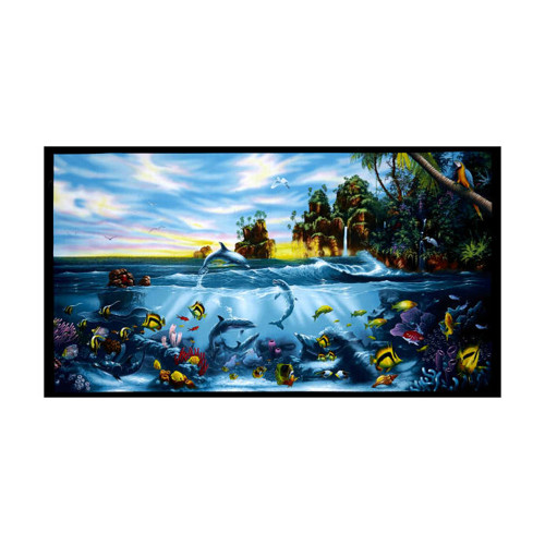 Bavlnený panel podmorský svet