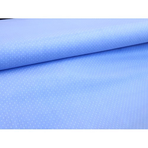 bavlnené plátno prémiová bavlna mini bodky modré