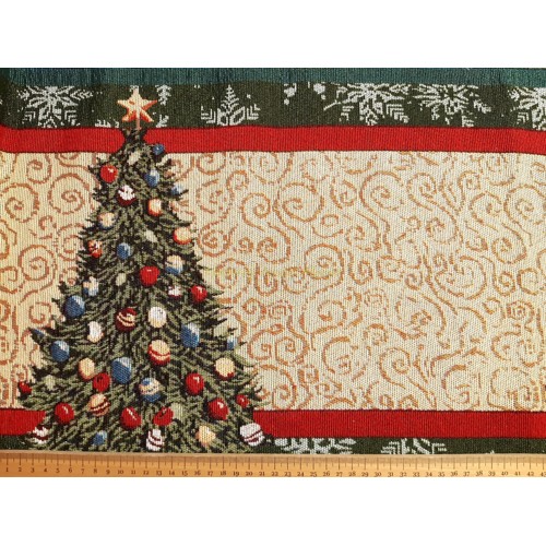 10m balík Vianočný gobelínový panel gobelín štóla behúň prestieranie vianoce vianočný stromček