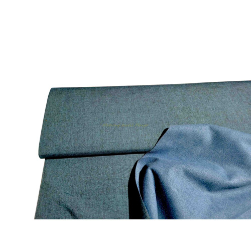 Zimný softshell melír 1,75m (melír petrolej modry)