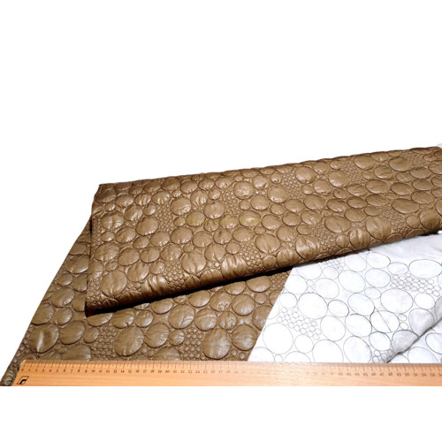 Olivový prešiv na vesty (Posledný kus 1,25m) | Kreativcentrum Margo