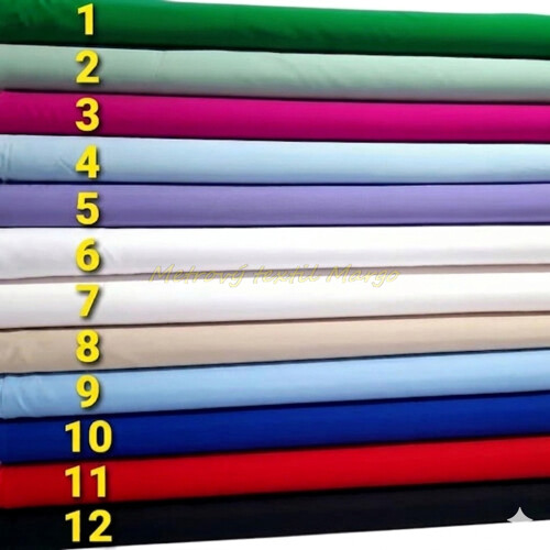 Viskózová šatovka elastická SVETLOMODRÁ | Kreativcentrum Margo