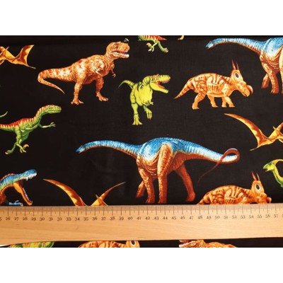 Dizajnérska bavlna dinosaurus