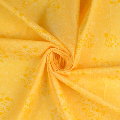 Bavlnené plátno bylinky mramor (Žltá)