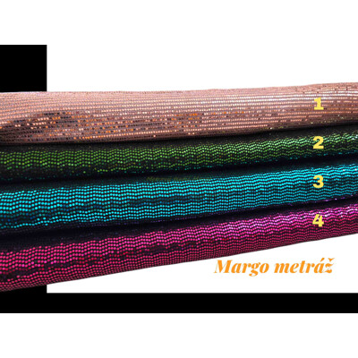 Flitrovaný úplet (2- smaragdová)