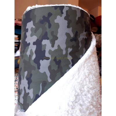 Softshell s barančekom 1,6m, kaz (maskáč)