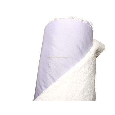 Zimný softshell s barančekom (kožušinkou) – metráž (UNI sivá)