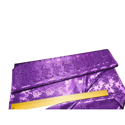 Fialový brokát na kroje a lajblíky | Kreativcentrum Margo