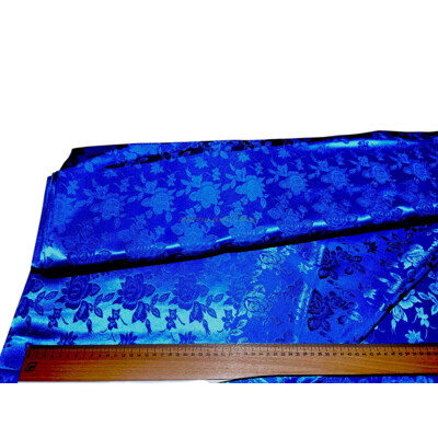 Kráľovsky modrý brokát na lajblíky | Kreativcentrum Margo