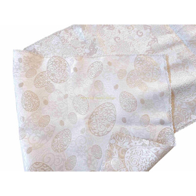 Dlhá vanilkovo-zlatá štóla na Veľkú noc | Kreativcentrum Margo