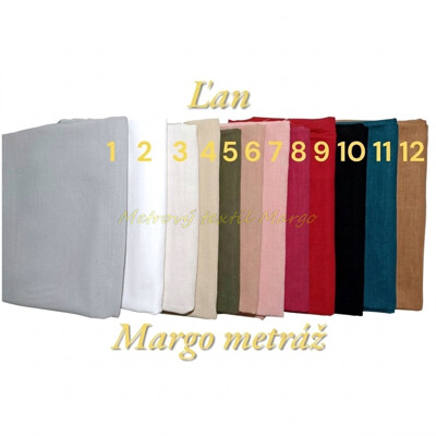 Petrolejový mäkčený ľan na šaty a kimoná | Kreativcentrum Margo