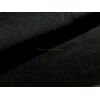 Bavlnený predpraný elastický manchester 3mm vrúbok (čierna)