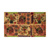 Bavlnený panel jesenný vzor, moriak, krhlička, tekvice, ...