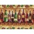 Bavlnený panel vínové fľaše, víno, vinár