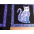 Dizajnérsky bavlnený panel mačka mačky strieborná potlač