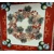 Vianočný gobelínový panel na vankúš venček vianočné gule 45x45 cm